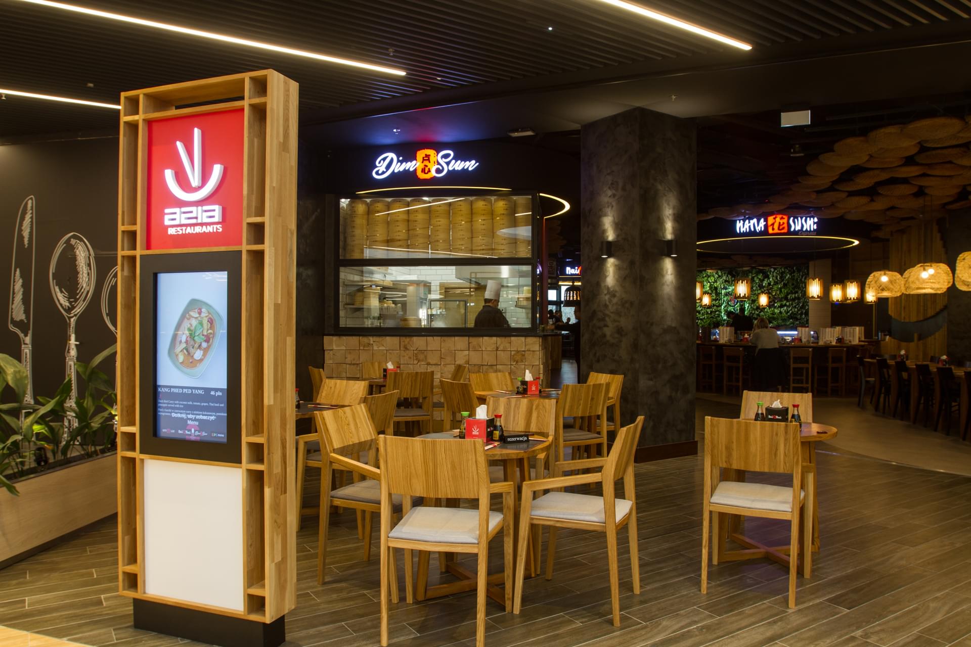 ekrany interaktywne restauracja